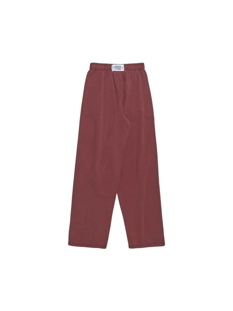 Спортивные брюки Nike x Martine Rose Fleece Pants 'Team Crimson' — изображение 2 из 2, красный