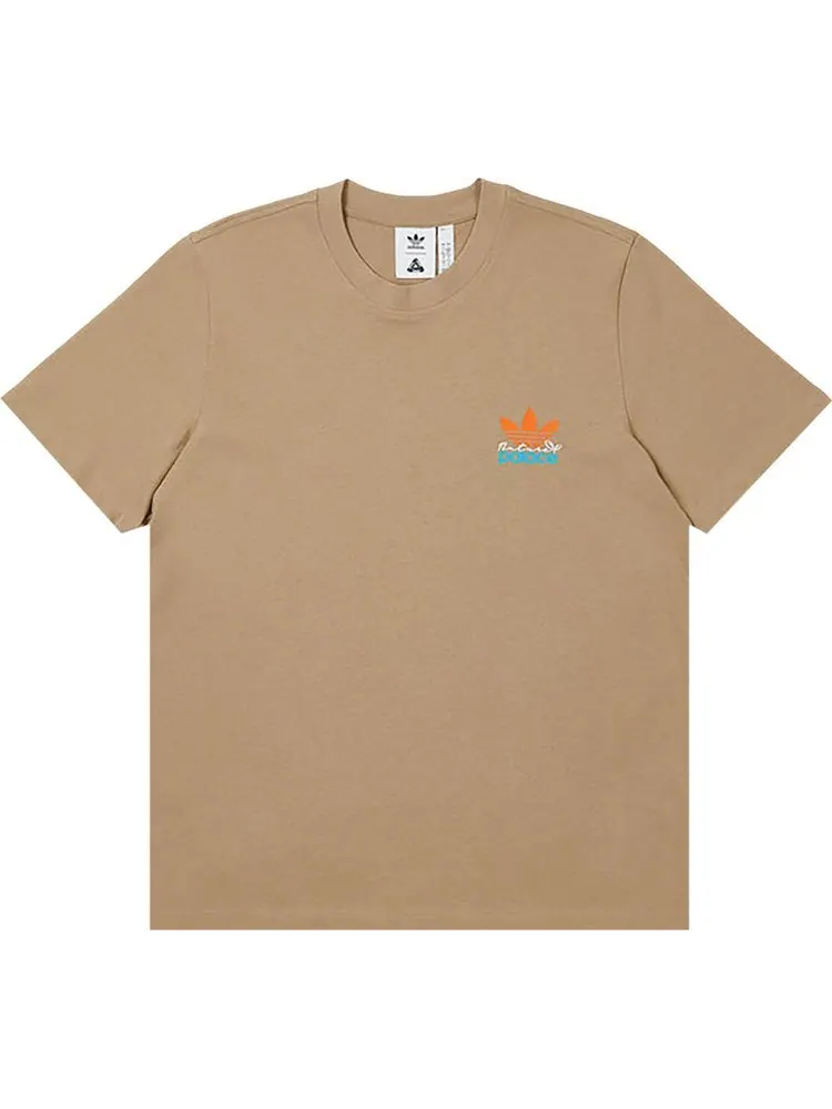 Футболка Palace x adidas Nature Tee 'Blanch Cargo' — изображение 1 из 2, загар