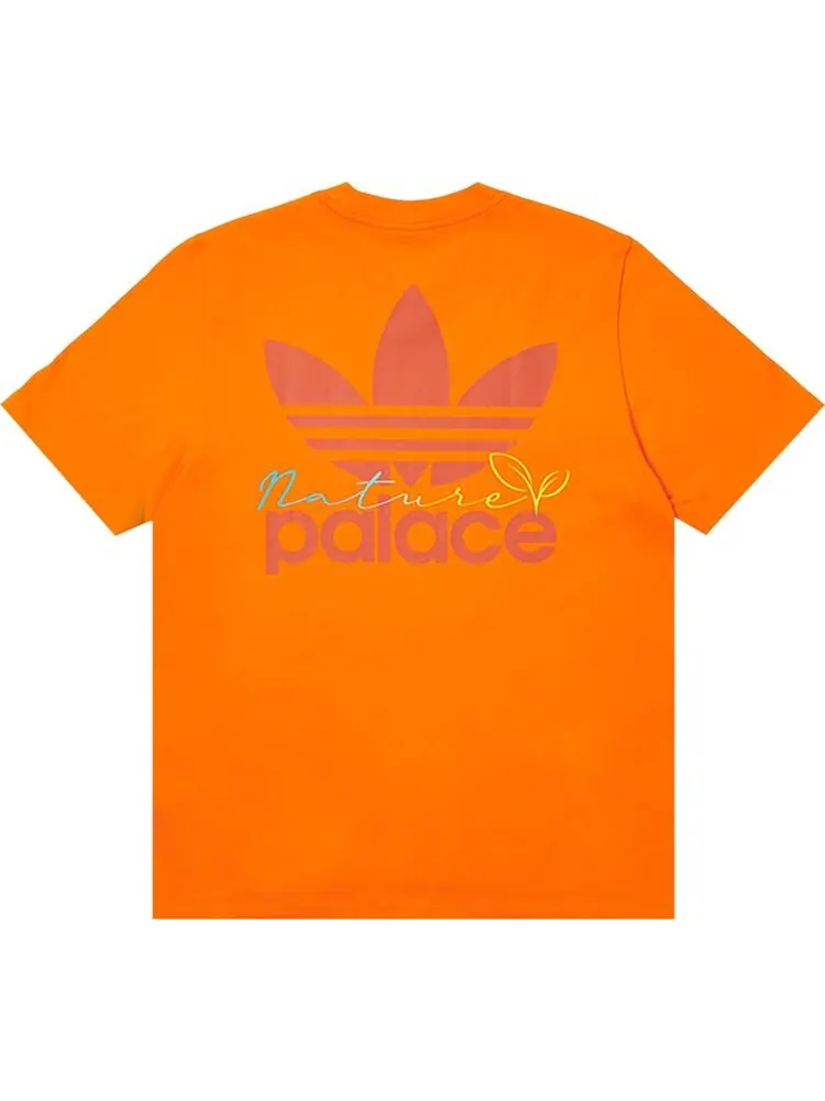 Футболка Palace x adidas Nature Tee 'Orange' — изображение 2 из 2, оранжевый