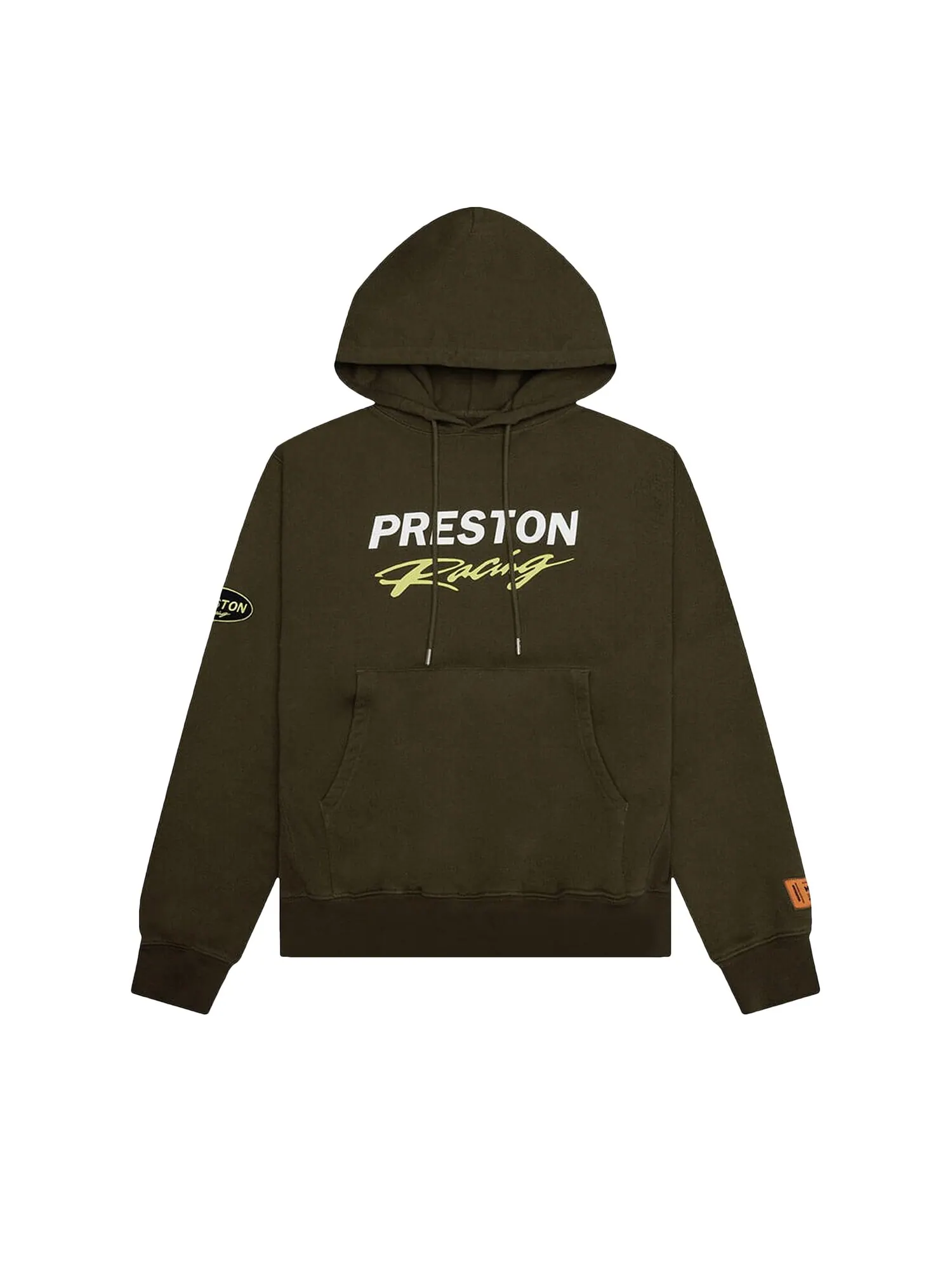 Толстовка Heron Preston Racing Темно-Оливковая