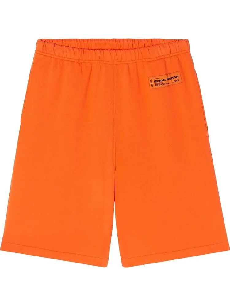 Спортивные шорты Heron Preston Logo Recycled Sweatshorts 'Orange'