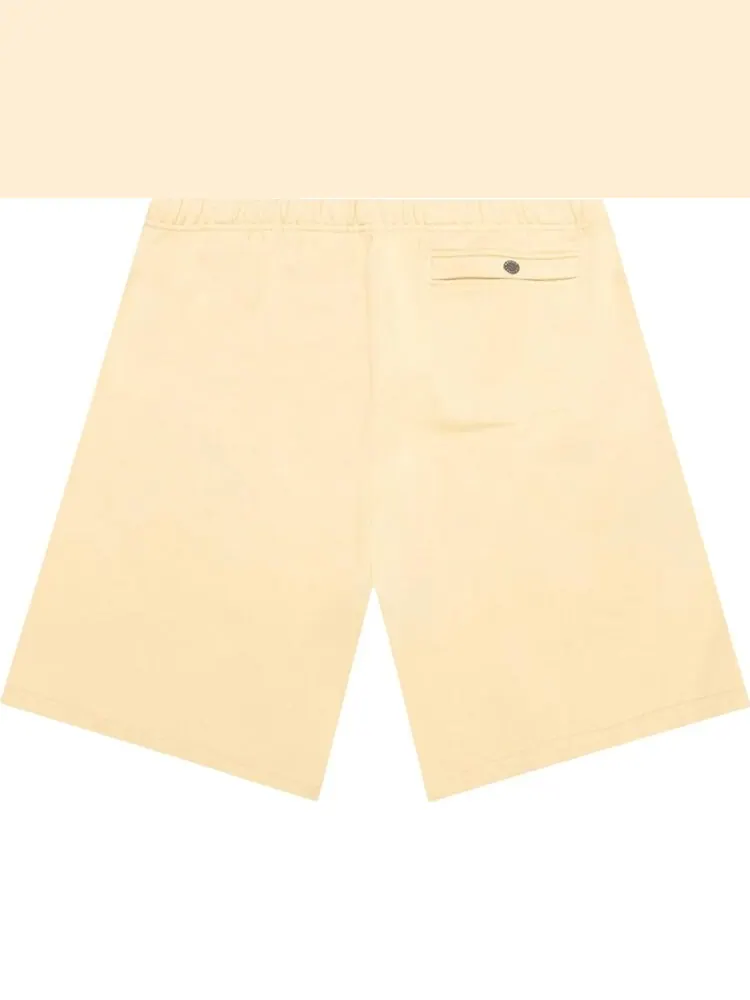 Спортивные шорты Heron Preston CTNMB Pixel Warp Sweatshorts 'Beige/Green' — изображение 2 из 2, загар