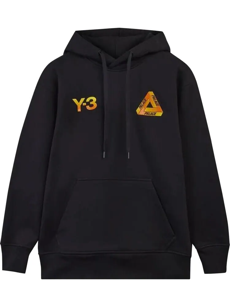 Худи Y-3 x Palace Logo Hoodie 'Black' — черный