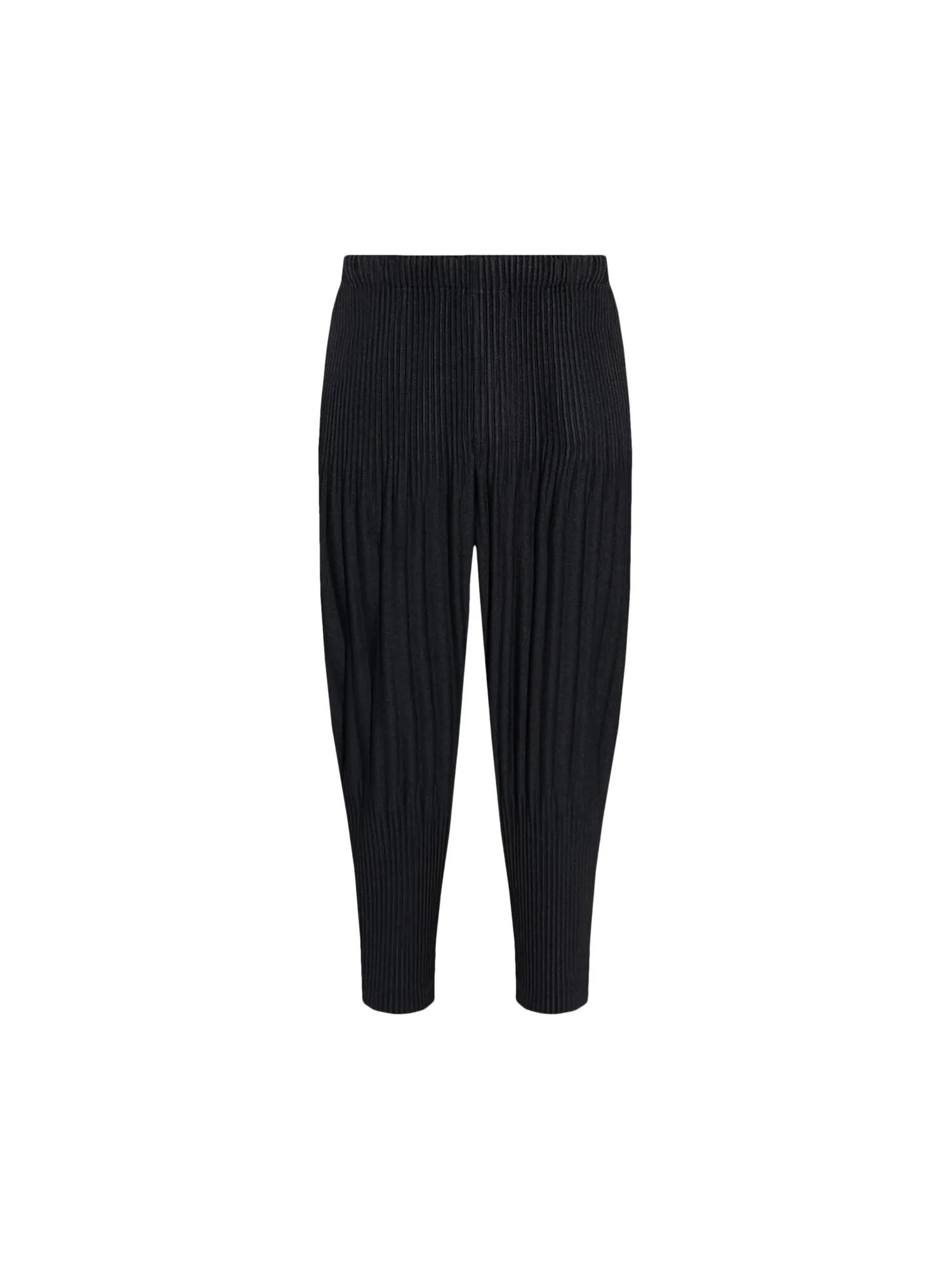 Брюки-конусообразные Homme Plissé Issey Miyake — черный