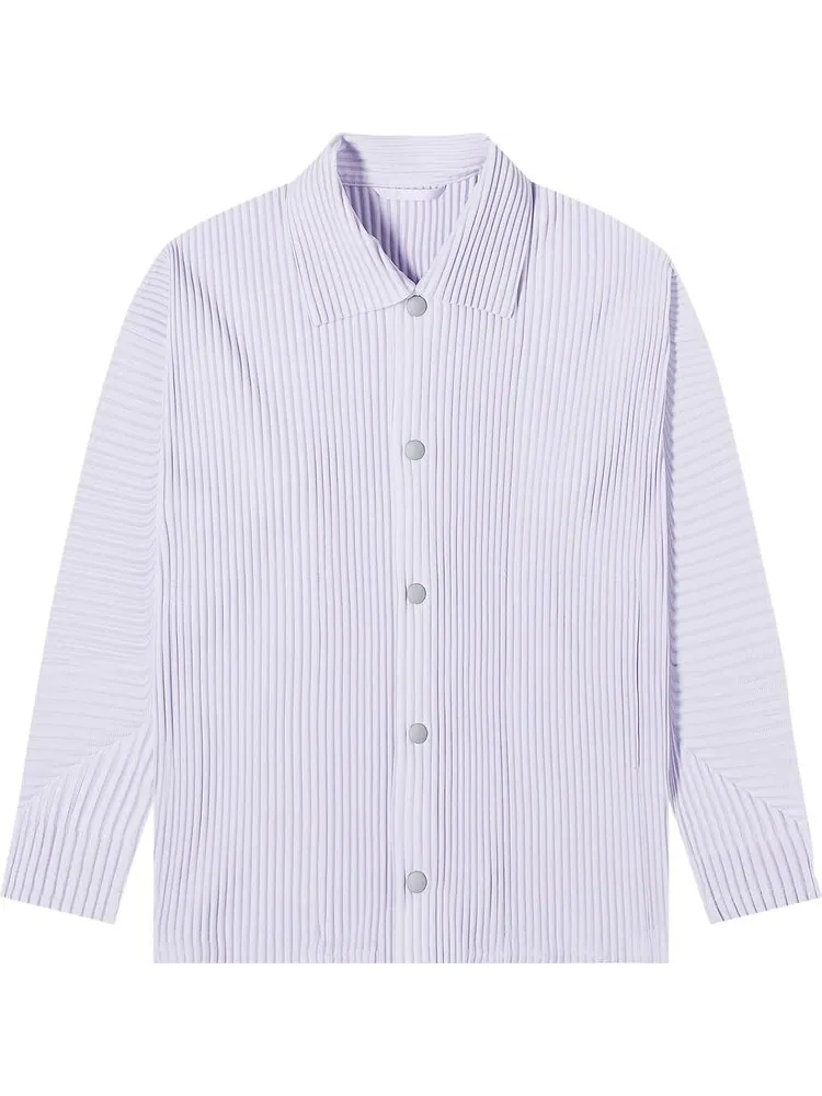 Рубашка Issey Miyake Long-Sleeve 'Soft Lavender' — фиолетовый