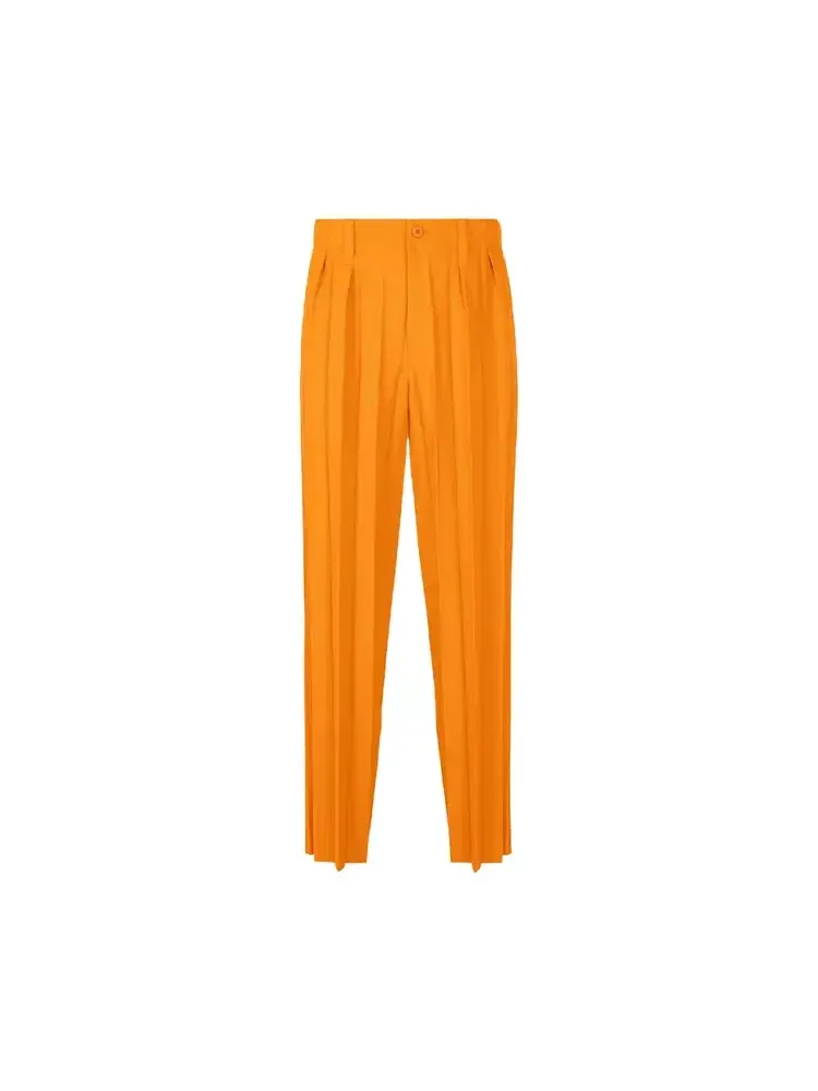 Брюки Homme Plissé Issey Miyake Edge Ensemble — оранжевый