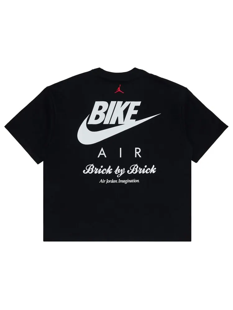 Футболка Nike x Nigel Sylvester T-Shirt 'Black' — изображение 2 из 3, черный