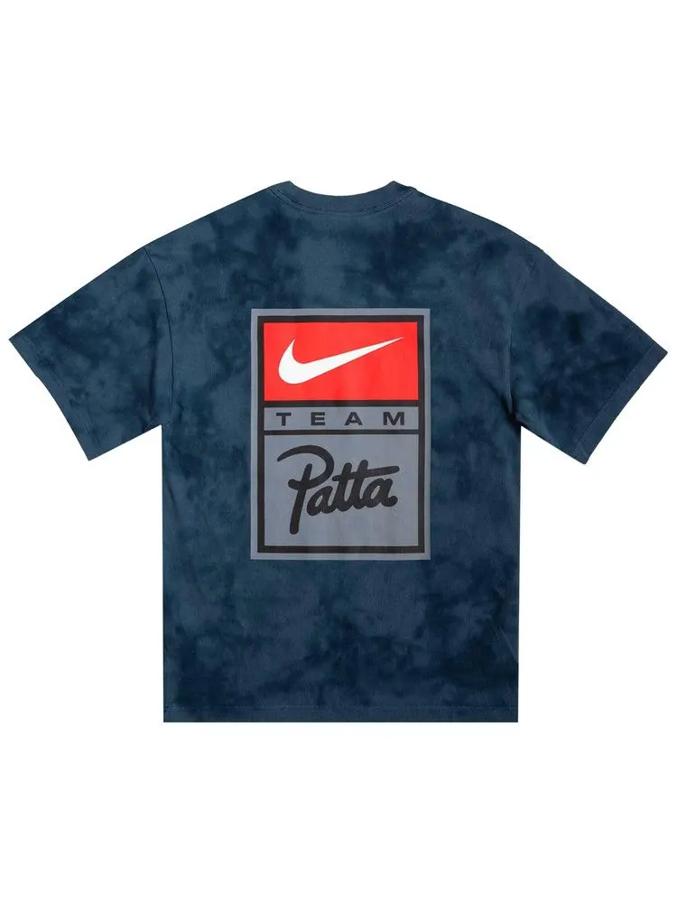 Футболка Nike x Patta T-Shirt — изображение 2 из 2, синий/глубокий/темный