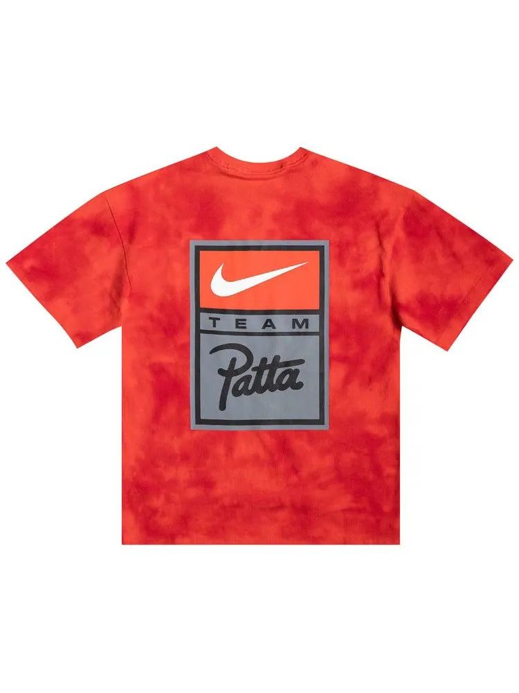 Футболка Nike x Patta T-Shirt — изображение 2 из 2, красный/красный