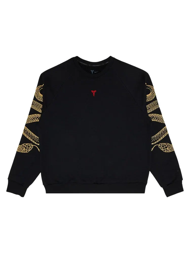 Толстовка Nike x Kobe Year Of Mamba Therma-FIT Basketball Crewneck Sweatshirt — изображение 1 из 3, черный