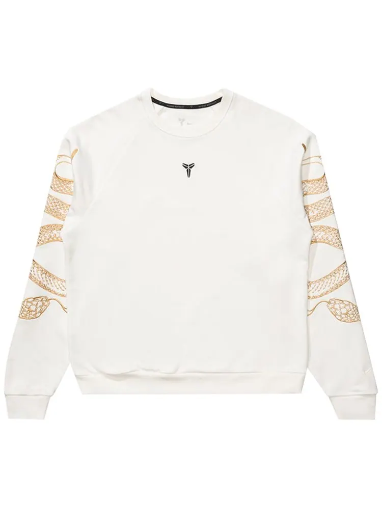 Толстовка Nike x Kobe Year Of Mamba Therma-FIT Basketball Crewneck Sweatshirt 'Sail' — изображение 1 из 2, голубой