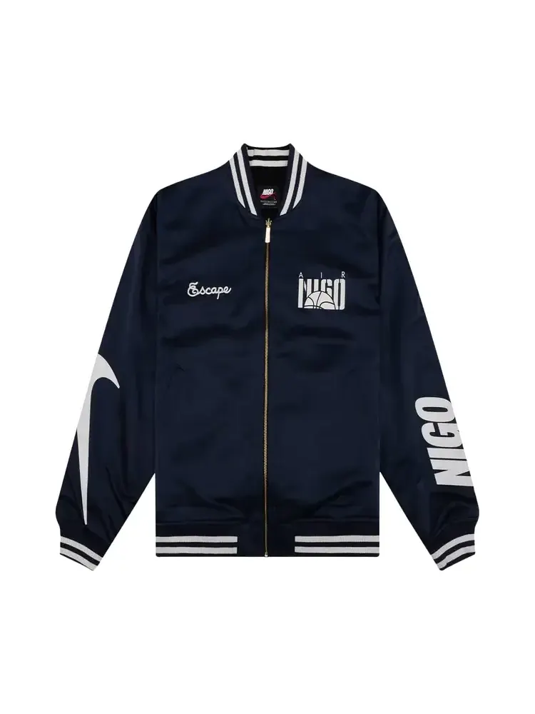 Куртка Nike x NIGO Coach Jacket 'Midnight Navy/Black' — изображение 1 из 2, синий