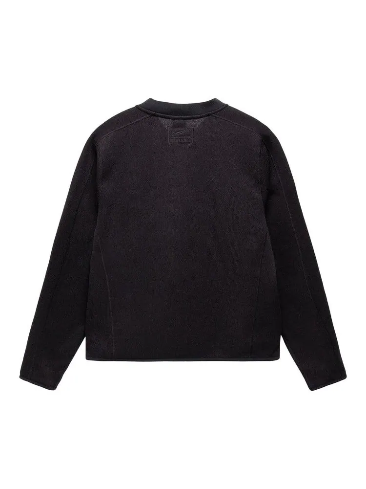 Топ Stussy x Nike Fleece Thermal 'Black' — изображение 2 из 2, черный