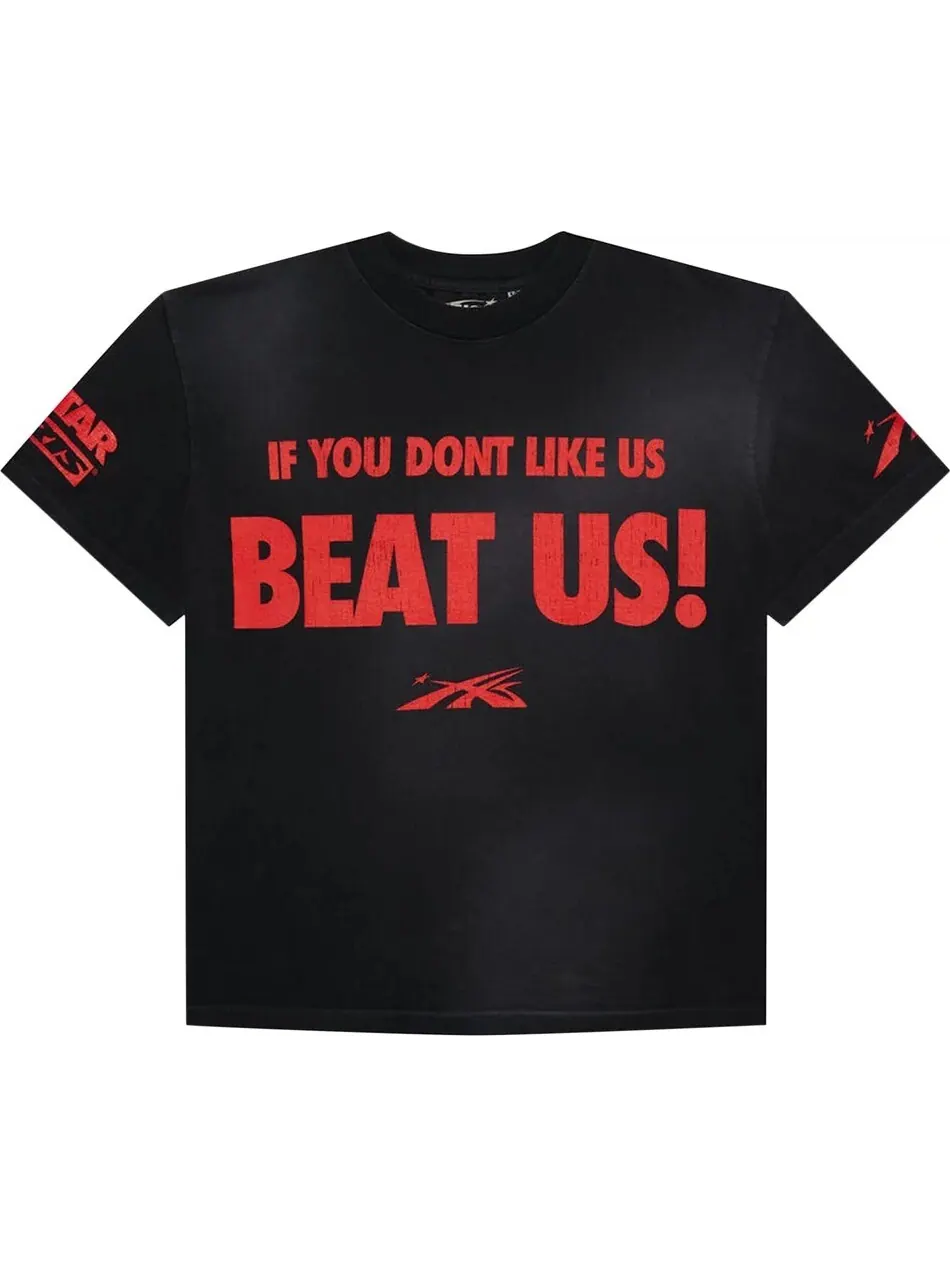 Футболка Hellstar Beat Us! — изображение 1 из 2, черный