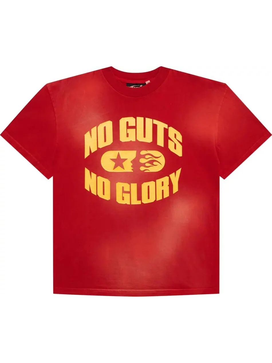Футболка Hellstar No Guts No Glory — изображение 1 из 2, красный