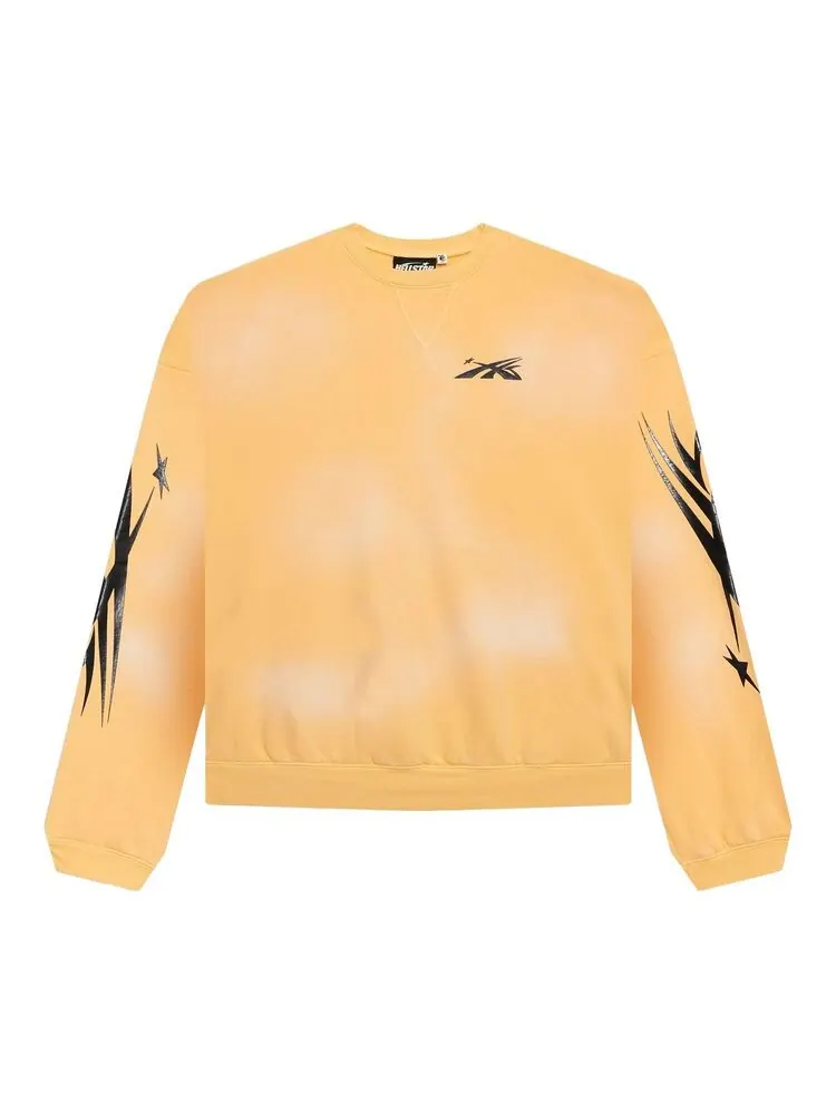 Толстовка Hellstar Sports Crewneck Yellow — изображение 1 из 2, желтый