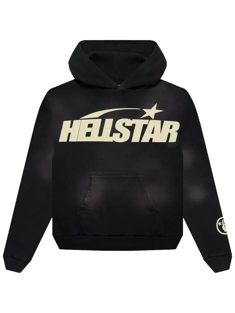 Худи Hellstar Greatest Hits Smoke Uniform — изображение 1 из 2, черный