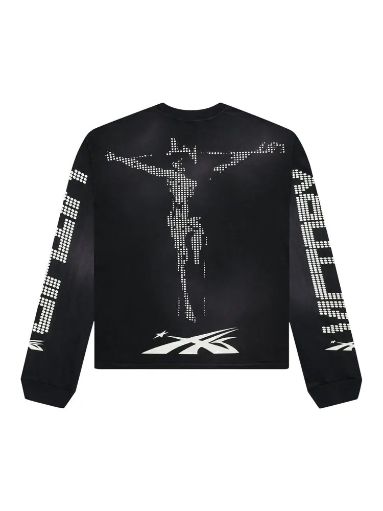 Футболка Hellstar Scoreboard Long-Sleeve Tee — изображение 2 из 2, черный