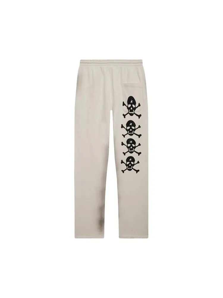 Спортивные брюки Hellstar If You Dont Like Us Beat Us Sweatpants — изображение 2 из 2, белый