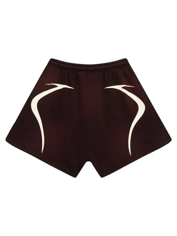 Шорты Hellstar Warm Up Shorts Brown — изображение 2 из 2, коричневый