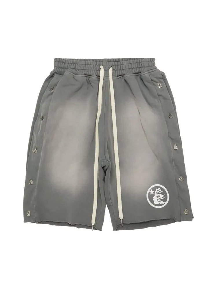 Шорты Hellstar Snap Shorts Grey
