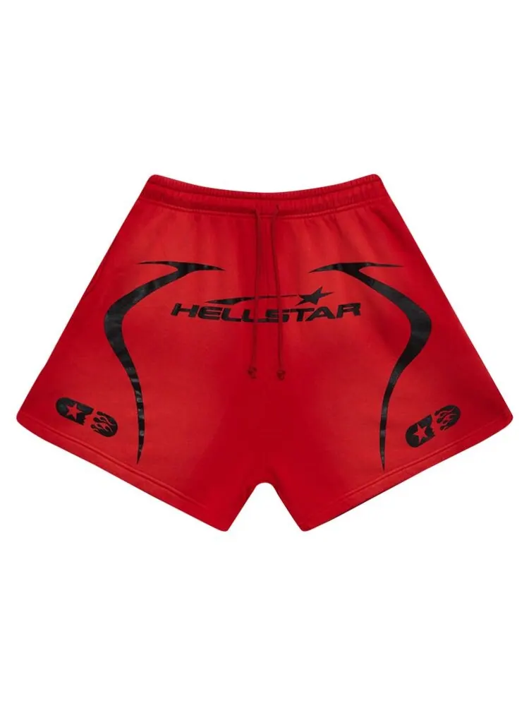 Шорты Hellstar Warm Up Shorts Red