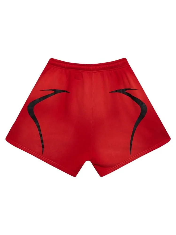 Шорты Hellstar Warm Up Shorts Red — изображение 2 из 2, красный