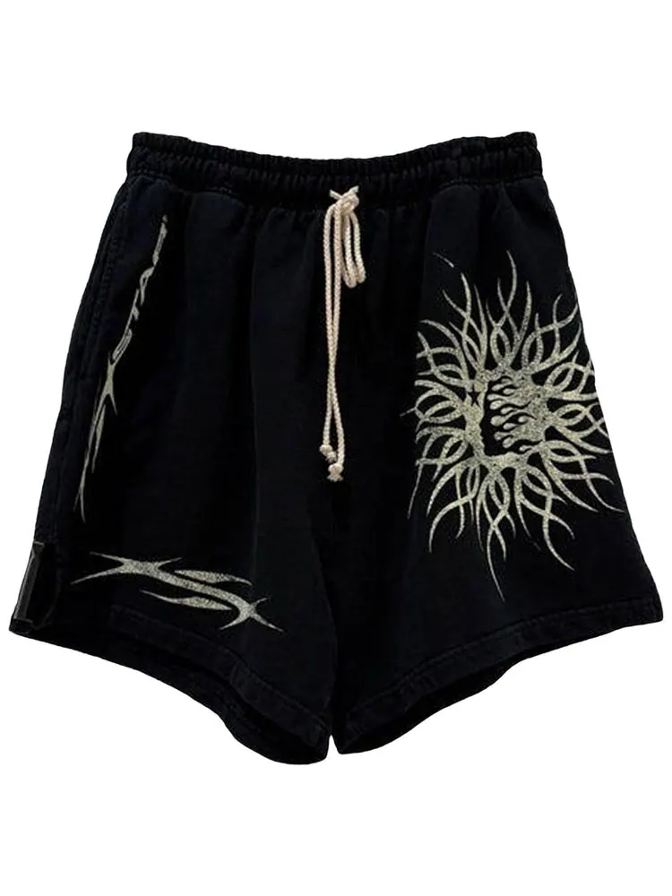 Шорты Hellstar Flame Yang Shorts