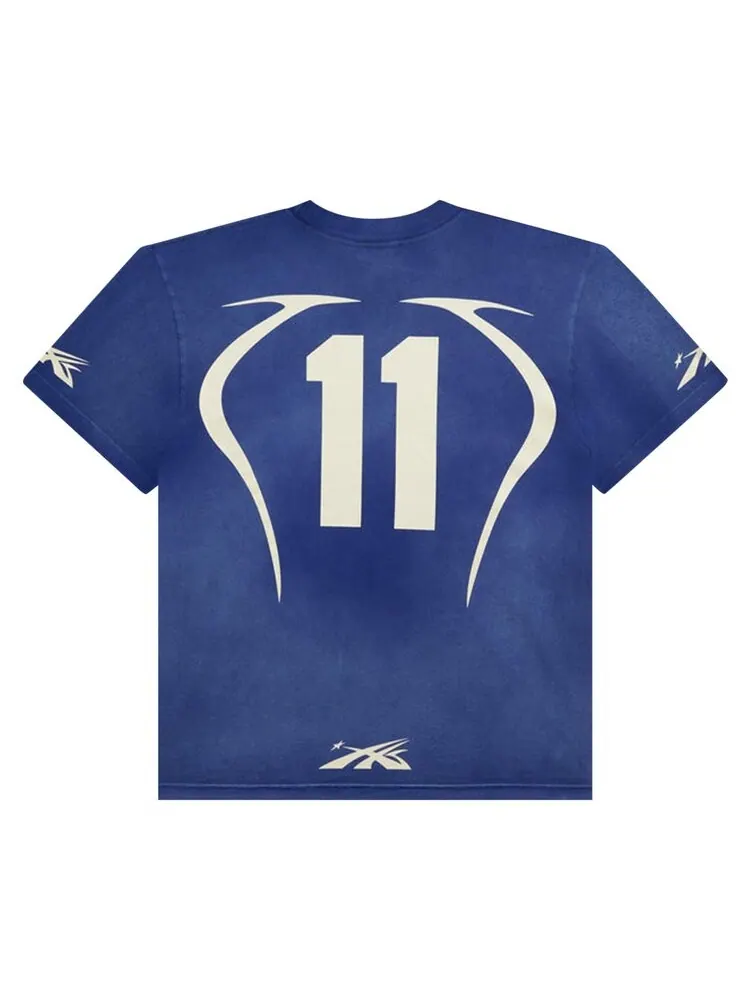 Футболка Hellstar Warm Up T-Shirt — изображение 2 из 2, синий