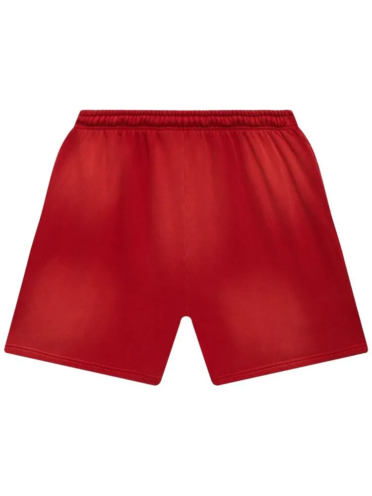 Шорты Hellstar Flame Shorts Red — изображение 2 из 2, красный