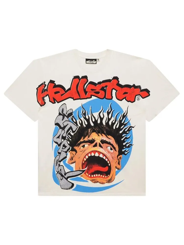 Футболка Hellstar Studios Screaming Kid T-Shirt White