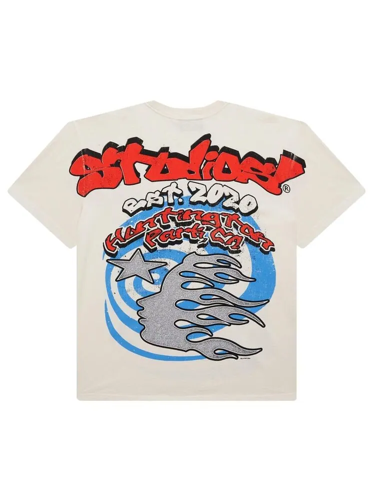 Футболка Hellstar Studios Screaming Kid T-Shirt White — изображение 2 из 2, белый