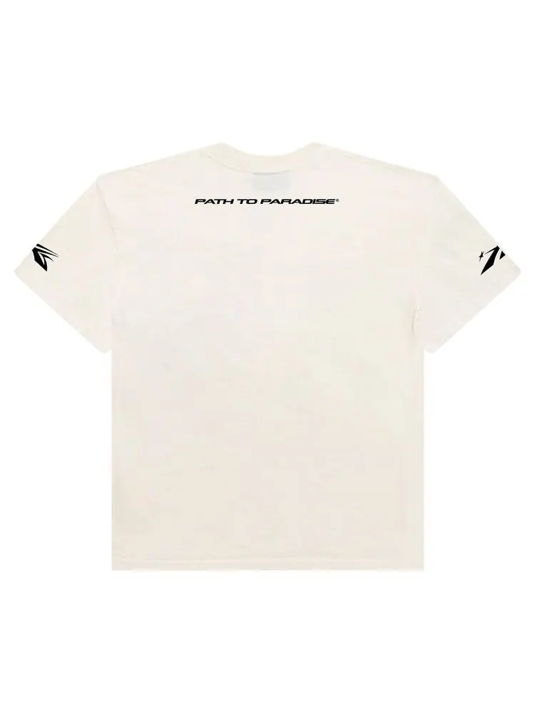 Футболка Hellstar Thorn Glitter T-Shirt White — изображение 2 из 2, белый