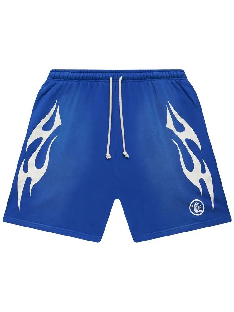 Шорты Hellstar Flame Shorts Blue