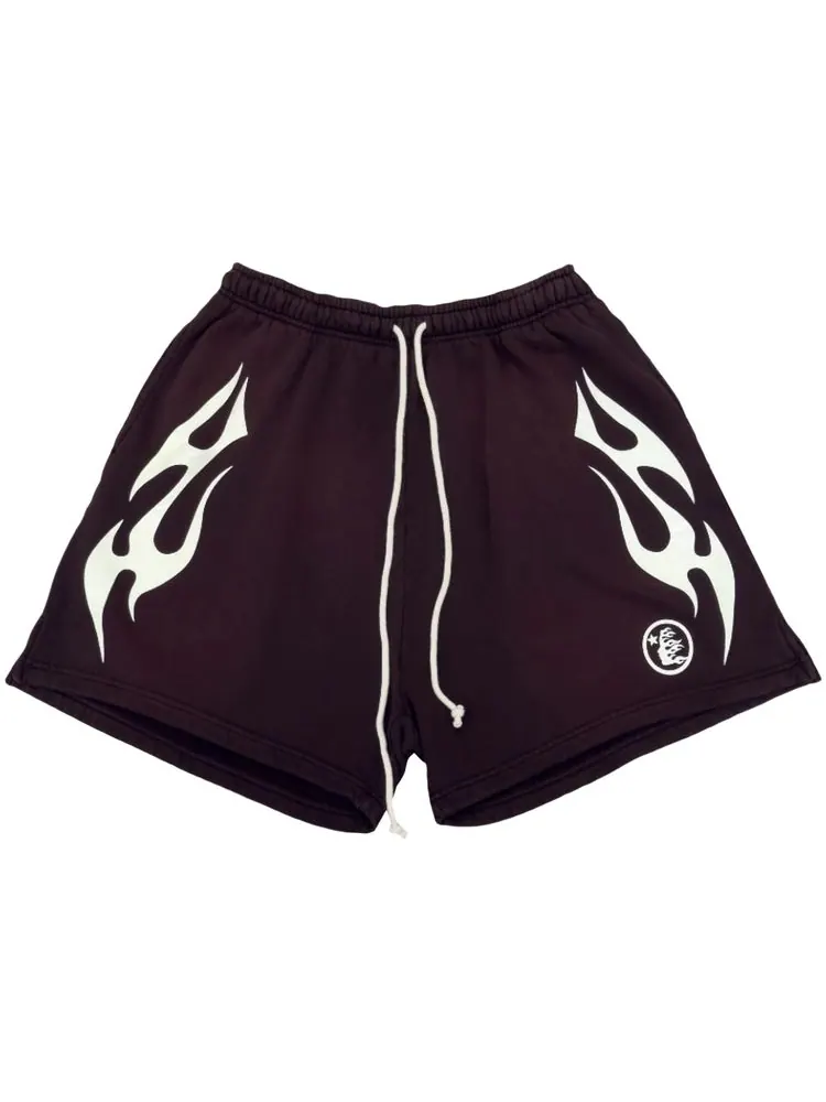 Шорты Hellstar Flame Shorts 'Brown'