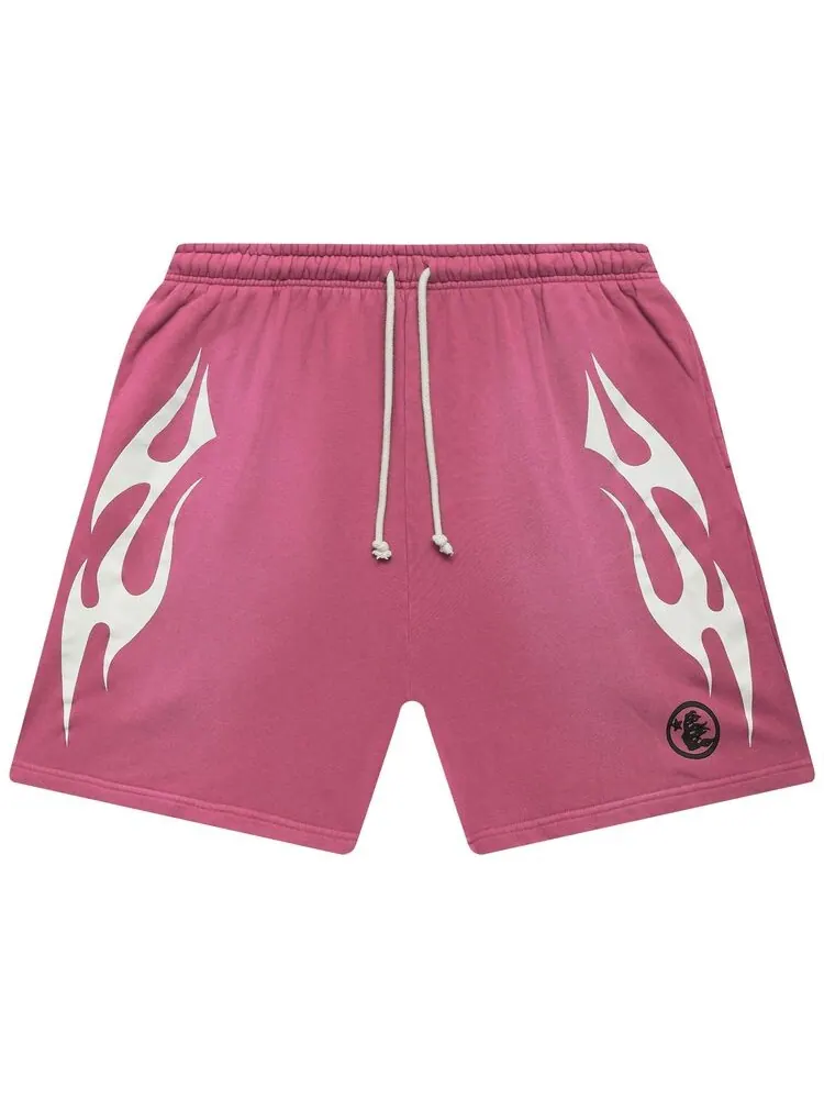 Шорты Hellstar Flame Shorts Pink