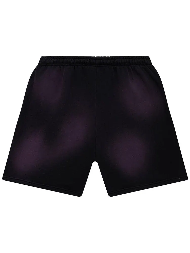 Шорты Hellstar Flame Shorts — изображение 2 из 2, фиолетовый