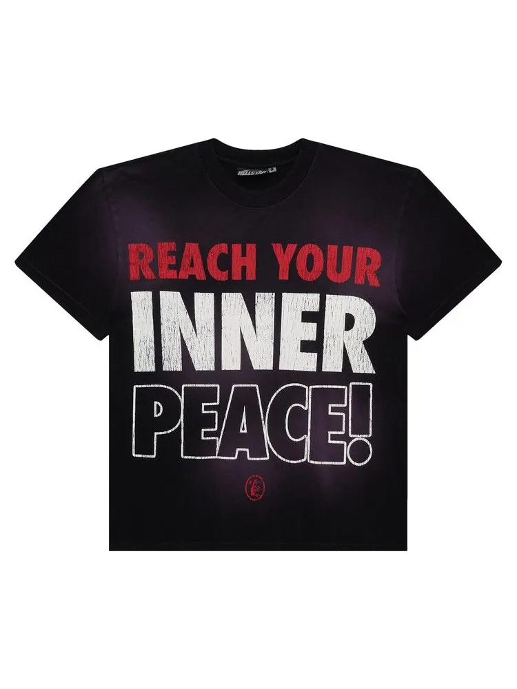 Футболка Hellstar Inner Peace T-Shirt — изображение 1 из 2, черный