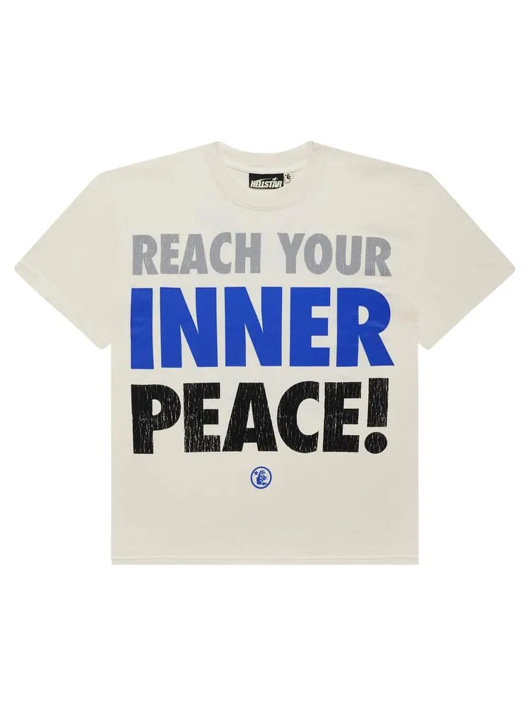 Футболка Hellstar Inner Peace T-Shirt White — изображение 1 из 2, белый