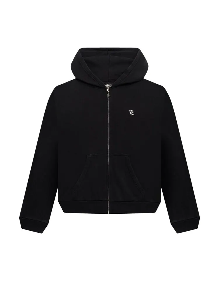 Худи Hellstar Essentials Zip Up Hoodie — изображение 1 из 2, черный