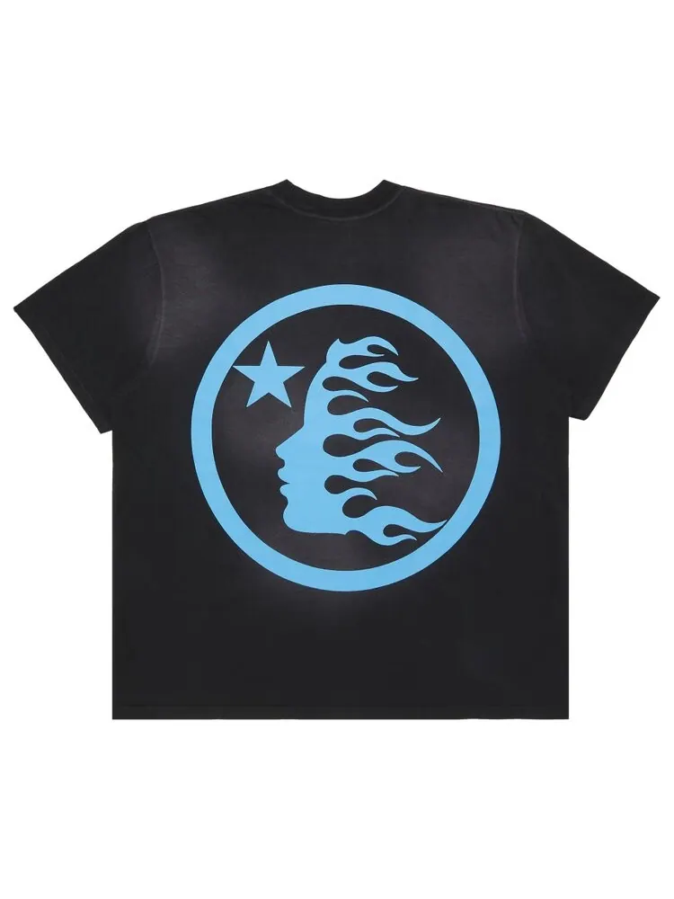 Футболка Hellstar Classic T-Shirt (Regular Print) — изображение 2 из 3, черный/синий