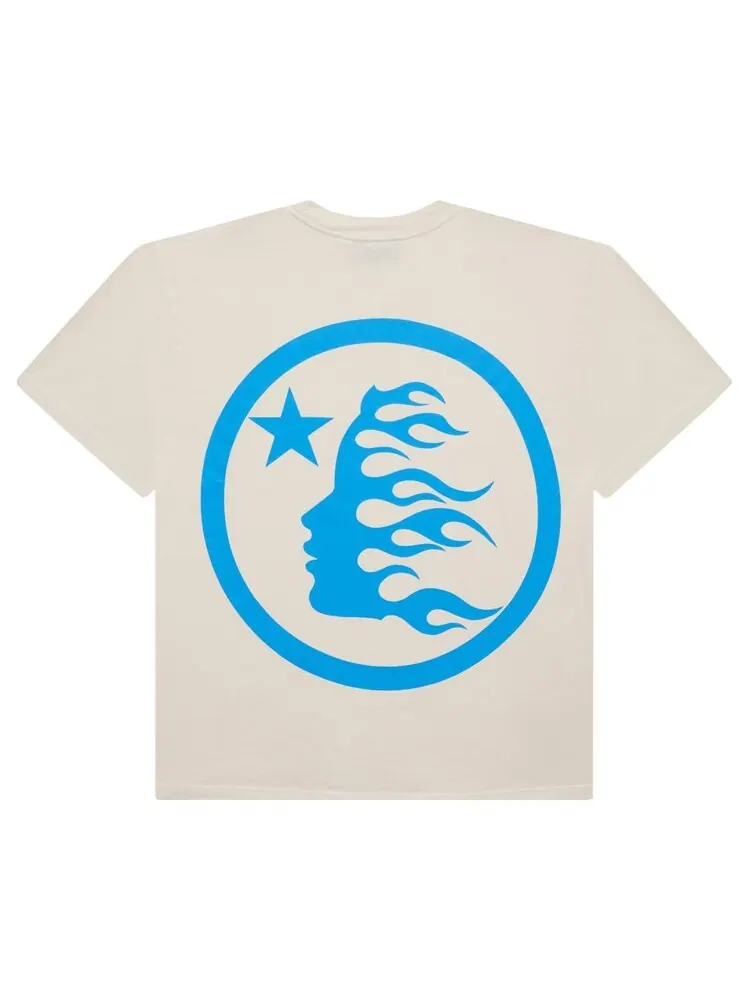 Футболка Hellstar Classic T-Shirt (Regular Print) — изображение 2 из 2, белый/синий