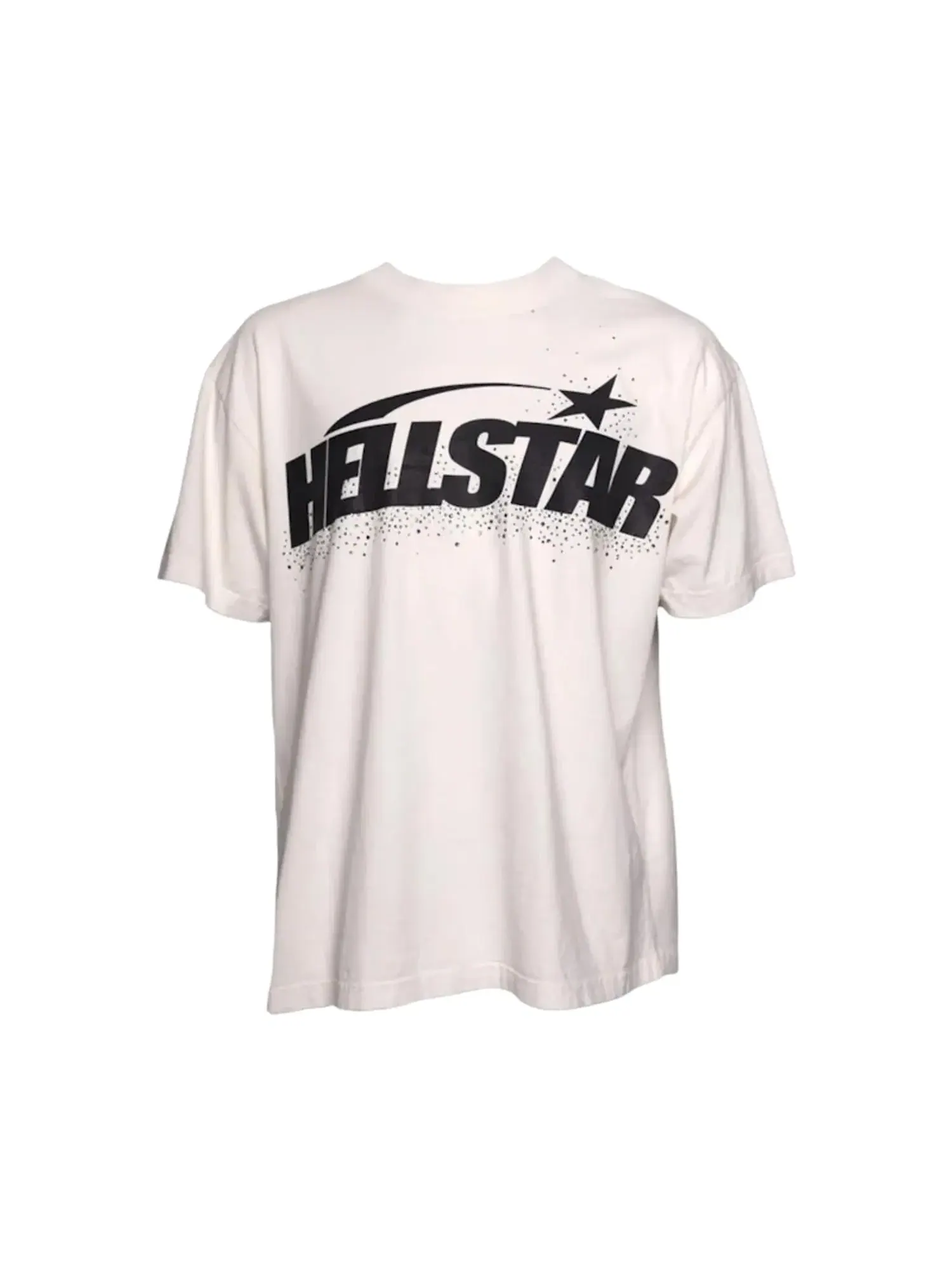Классическая футболка Hellstar со стразами — изображение 1 из 1, белый