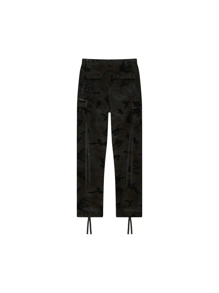 Брюки Hellstar Distressed Cargo Pants — изображение 2 из 2, черный