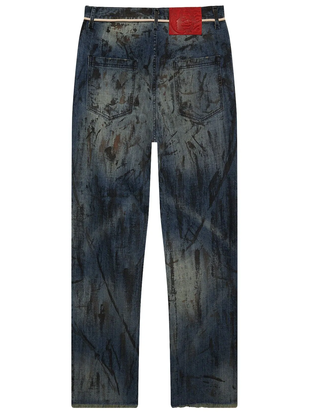 Джинсы Hellstar Denim Jeans 'Blue' — изображение 2 из 2, синий