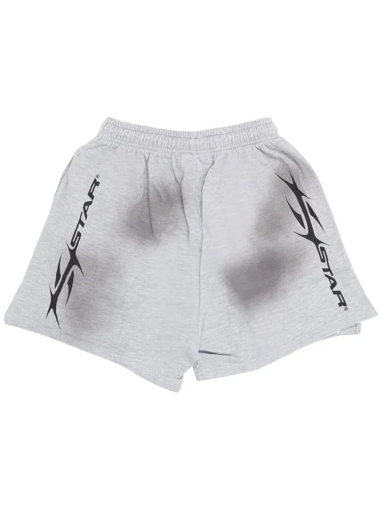 Шорты Hellstar Yoga Shorts 'Grey' — изображение 2 из 2, серый