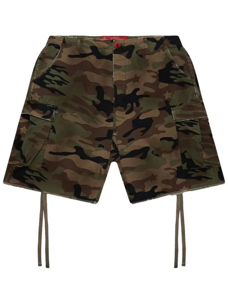 Шорты Hellstar Cargo Shorts 'Camo' — изображение 1 из 2, камуфляж