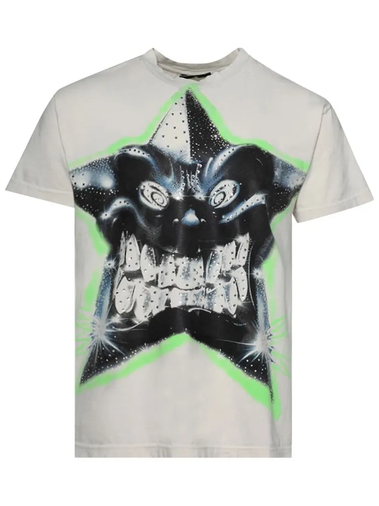 Футболка Hellstar Star T-Shirt 'White' — изображение 1 из 2, белый