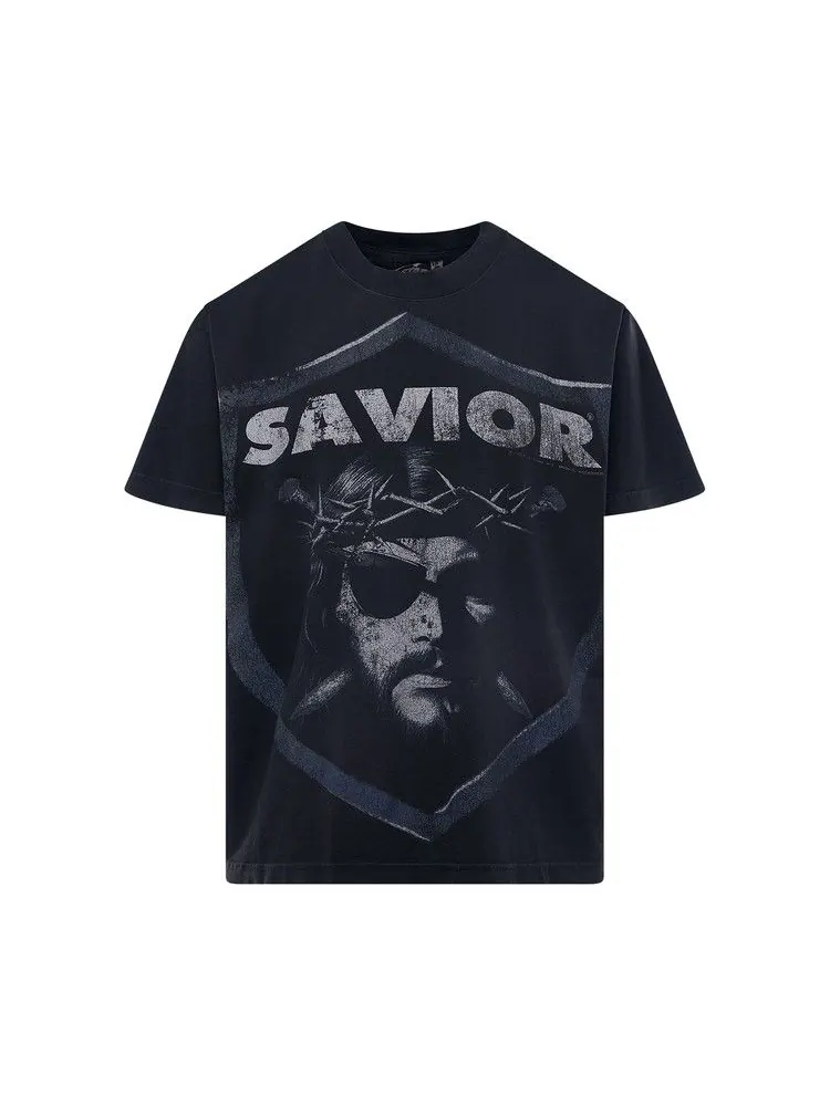 Футболка Hellstar Saviors T-Shirt — изображение 1 из 2, черный