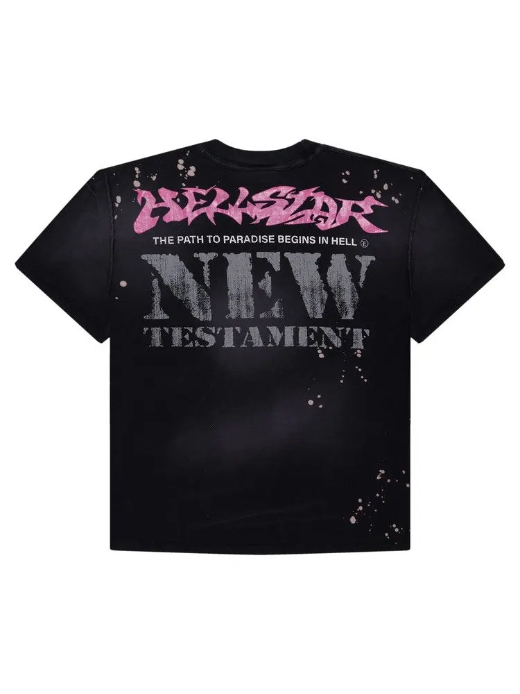 Футболка Hellstar New Testament T-Shirt — изображение 2 из 2, черный